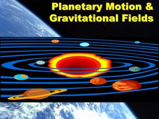 Planetary Motion &
Gravitational Fields
 