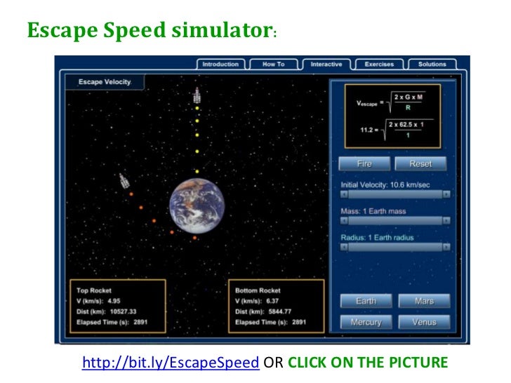 9 2 Gravitational Potential Escape Velocity