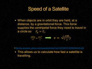 GRAVITY IS ALSO THE REASON WE HAVE TIDES: