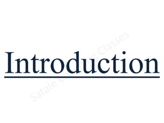 Introduction
 