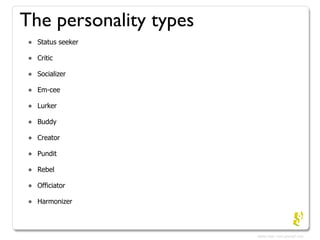 Social Media Personality Types | PDF
