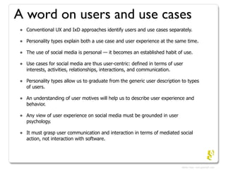 Social Media Personality Types | PDF