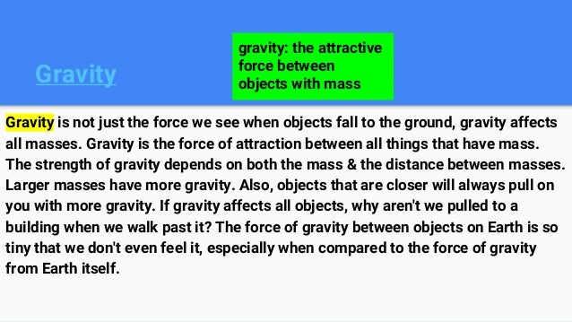Gravity Friction More Forces In Everyday Life