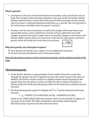 Gravity & magnetic methods in geology | PDF