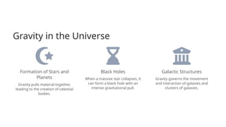 Gravity Presentation A Fundamental Force Pptx