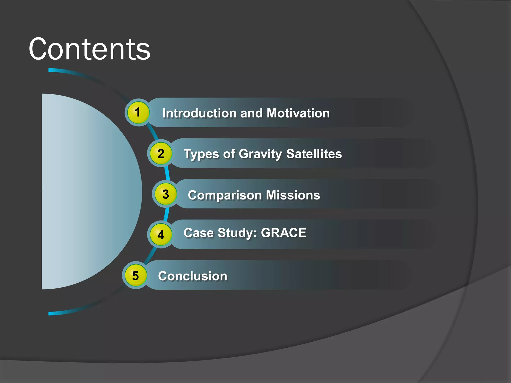 Gravity satellites case study gravity recovery and climate experiment ...