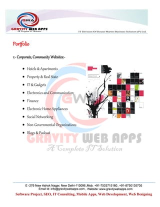 Gravity web apps