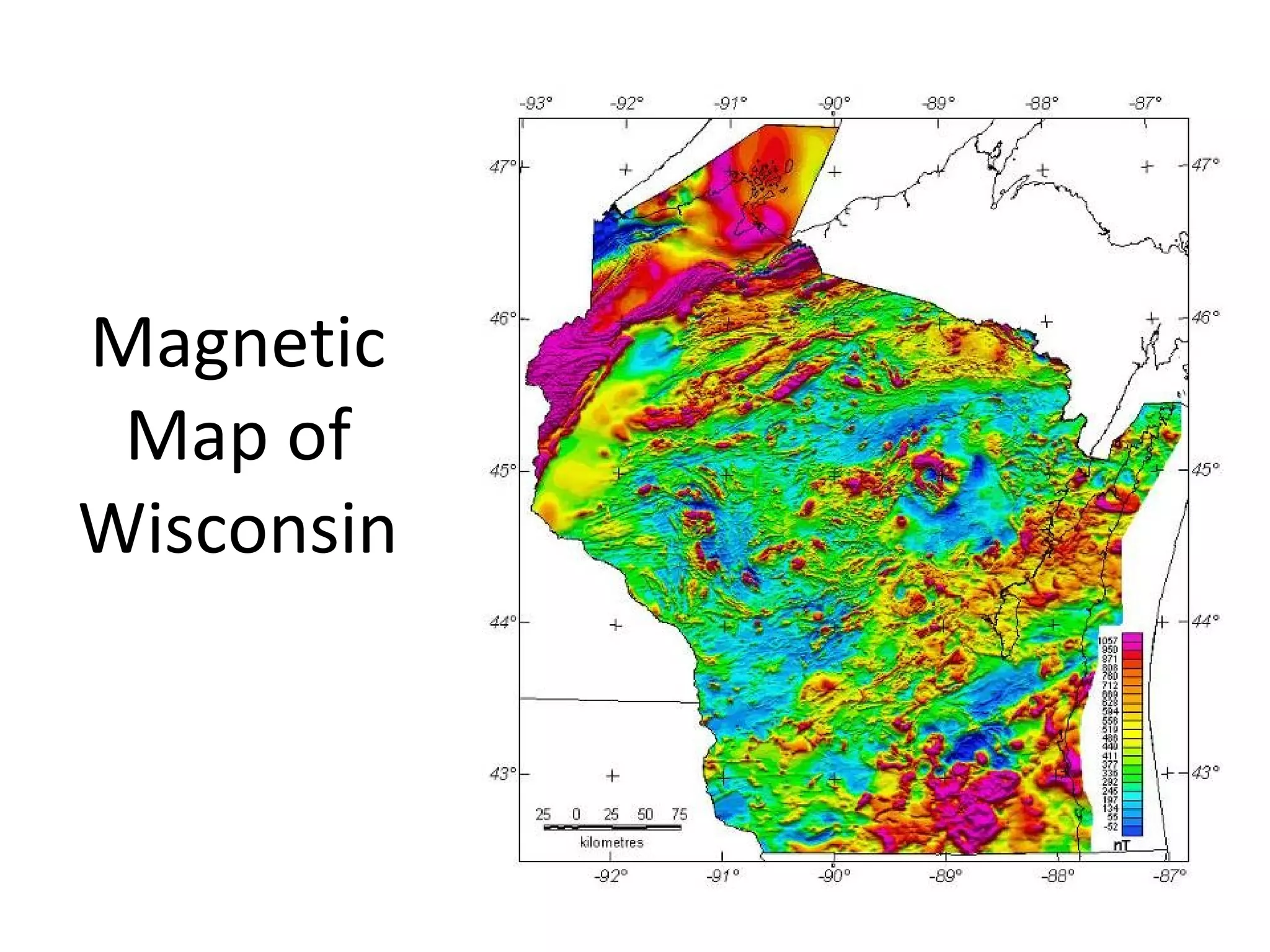 Magnetic
Map of
Wisconsin
 