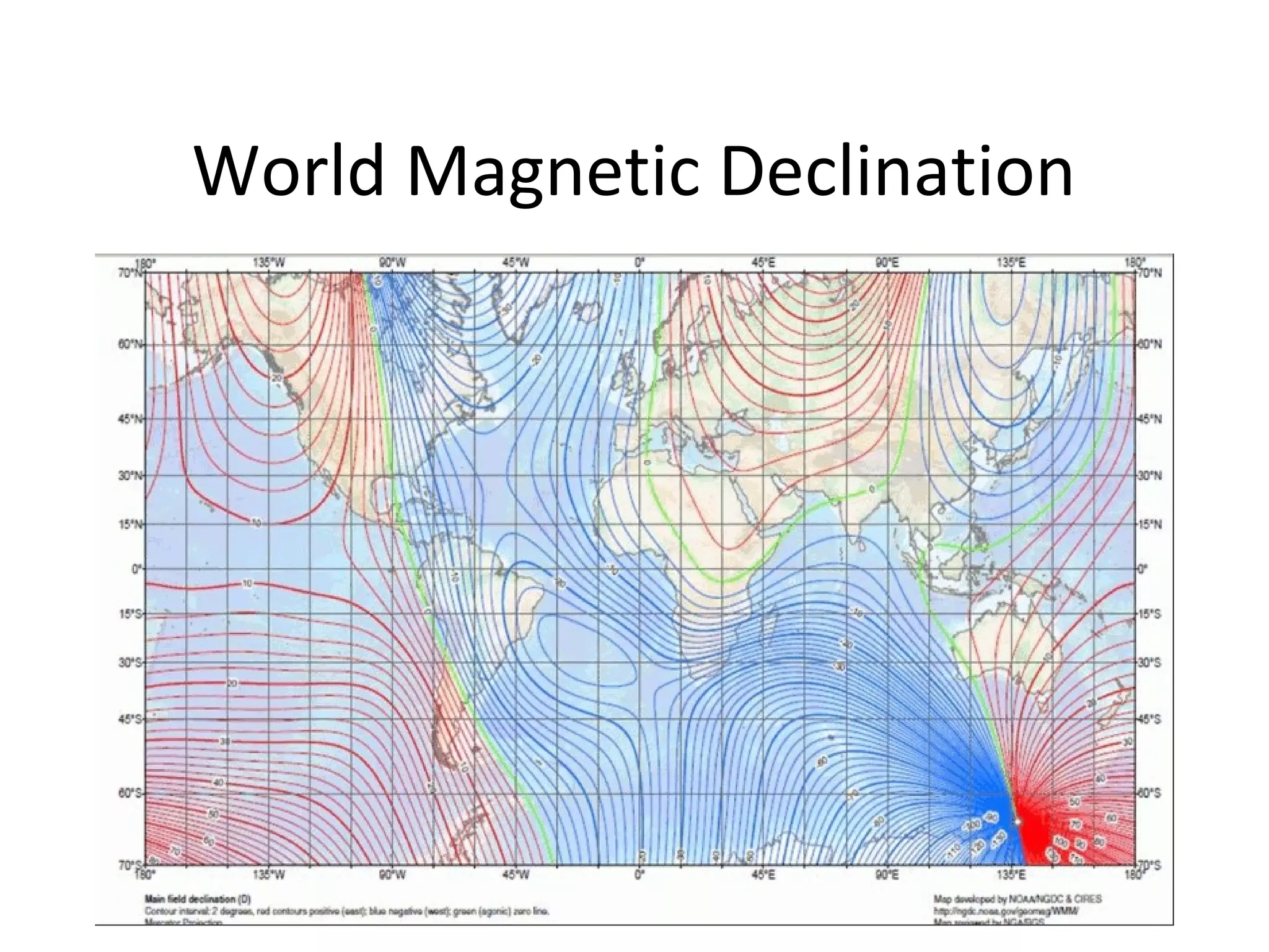 World Magnetic Declination
 