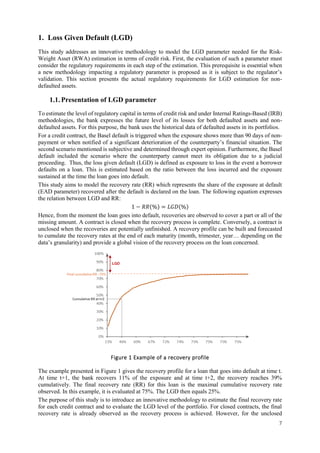 Stochastic modelling of the loss given default (LGD) for non-defaulted ...