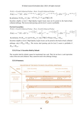 Collateral Optimization – Liquidity & Funding Value Adjustments, Best ...