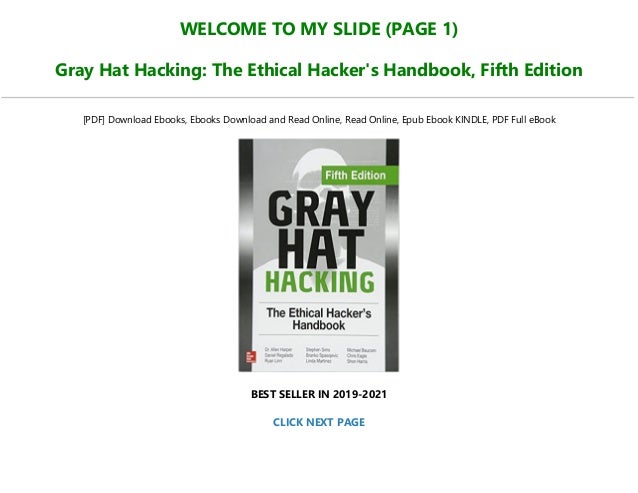 Gray Hat Hacking Pdf Download