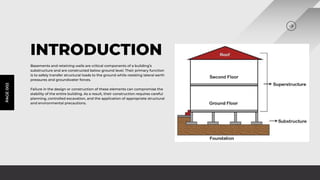 Comprehensive Guide to Basements and Retaining Walls Construction ...
