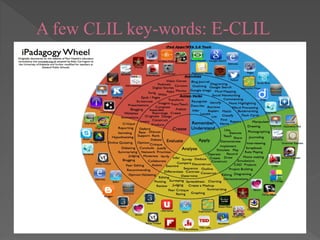 A few CLIL key-words: E-CLIL
 