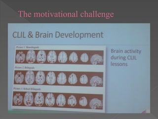 The motivational challenge
 