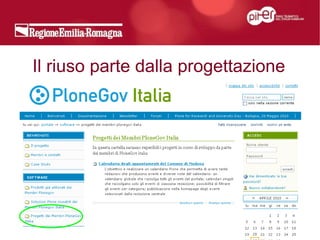 Il riuso parte dalla progettazione
 