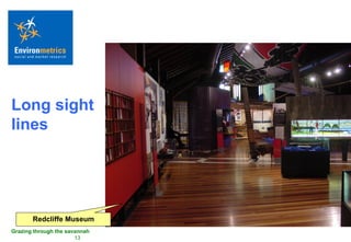Long sight lines Redcliffe Museum 