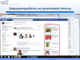 Zielgruppenspezifische und personalisierte Werbung




                                                     17
 