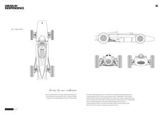 DRIVEN BY                                                                                                                                                                               05
INDEPENDENCE




   Fig. 4 - Ferrari 156 V6




                                    Driven by our customers
                             We are committed to providing a high quality, long-term      Our ethos of partnering, plus our commitment to responsible and ethical practice, is
                             service. We work in partnership with our clients to better   made possible by the fact that we are privately owned. Independent of any outside
                              enable us to provide bespoke solutions for their needs.     interests and the demands of shareholders, we can place our clients’ interests first at all
                                                                                          times. This approach has allowed us to forge long term relationships and an unparalleled
                                                                                          network. We are engaged for the finest leadership appointments across
                                                                                          a broad range of sectors, in the UK and overseas. We are proud of the fact that
                                                                                          90 per cent of our income is derived from repeat business.
 