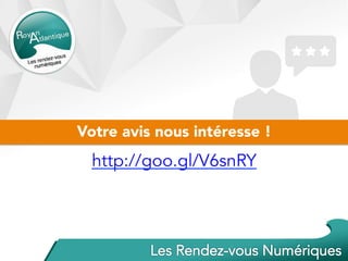 http://goo.gl/V6snRY
Votre avis nous intéresse !
 