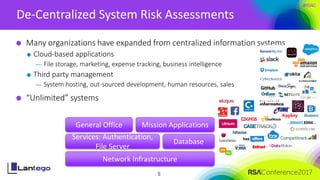 Centralized Risk Database Crown jewels risk assessment - Cost-effective risk identification | PDF