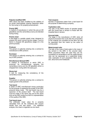 Grca specification | PDF