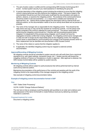 GRC access control access risk management guide | PDF