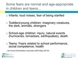 Normal Fears Supporting Kids and Teens Who Struggle With Anxiety | PPT