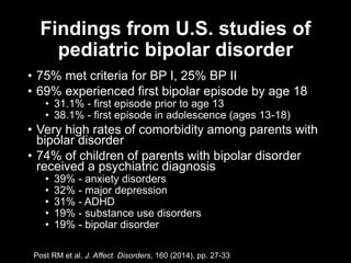 Evaluation and Treatment of Bipolar and Related Disorders in Children ...