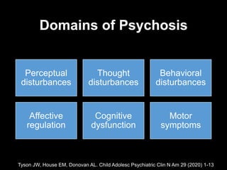 When Children and Teens Present With Psychotic Symptoms | PPTX