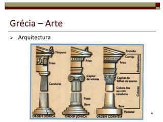 Grécia – Arte
   Arquitectura




                   49
 