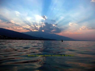 Monte Olimpo desde la costa de Nei Pori ... 