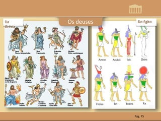 Os deusesDa
Grécia
Do Egito
Pág. 75
 