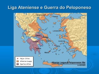 Liga Ateniense e Guerra do Peloponeso

 