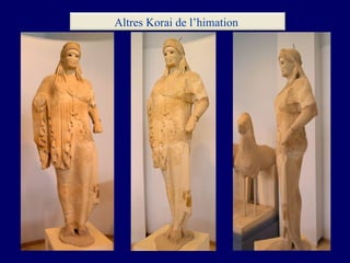 Altres Korai de l’himation  