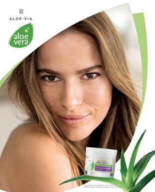 Περισσότερες πληροφορίες για την Aloe Vera
Κρέμα Ημέρας Πολλαπλών Δράσεων στη σελίδα 84
 