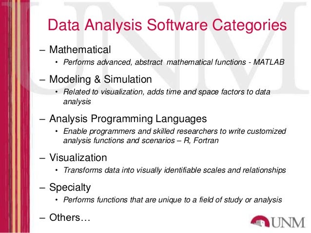 data analysis software data analysis software