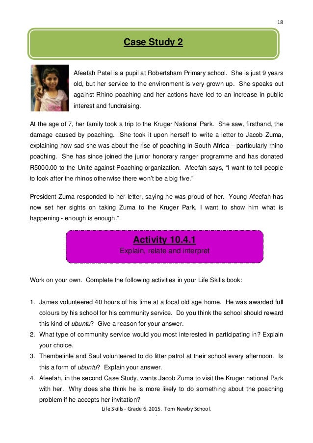 Life skills grade 4 term 2 image