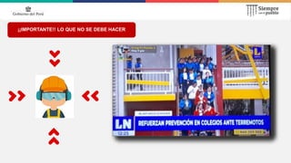 ¡¡IMPORTANTE!! LO QUE NO SE DEBE HACER
 