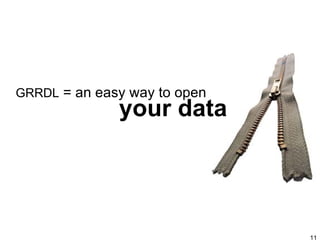 your data GRRDL  = an easy way to open 