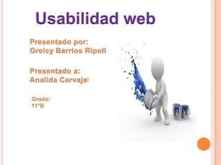 Usabilidad web


      l
 