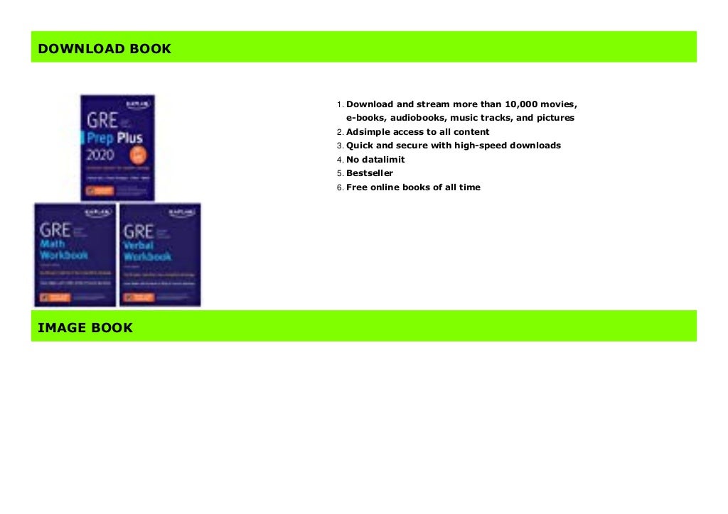 [BEST BOOKS] GRE Complete 2020 3Book Set 6 Practice