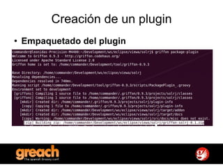 Creación de un plugin Empaquetado del plugin 