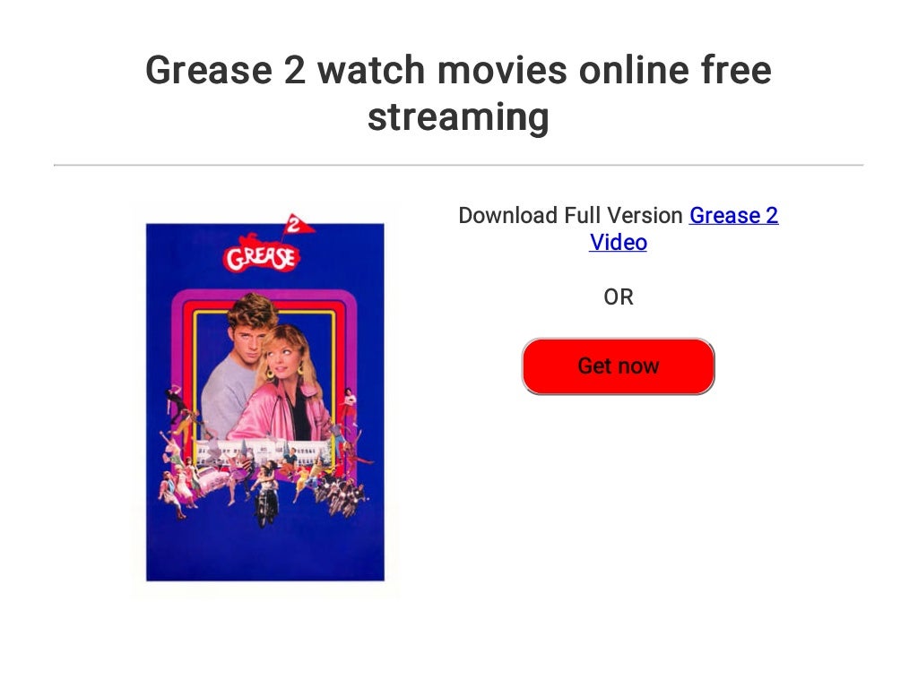 Grease 2 watch movies online free streaming