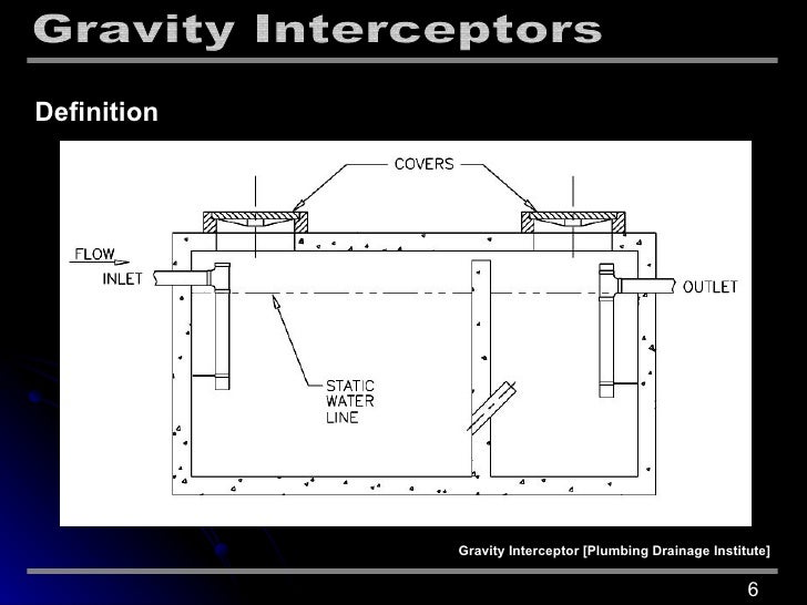 Grease Interceptors Manufactured by Jay R. Smith Mfg. Co.