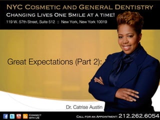 Great Expectations (Part 2): 

Dr. Catrise Austin

 