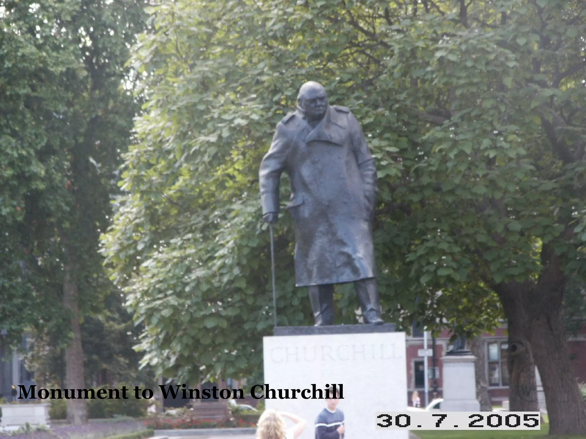 Monument to Winston Churchill 