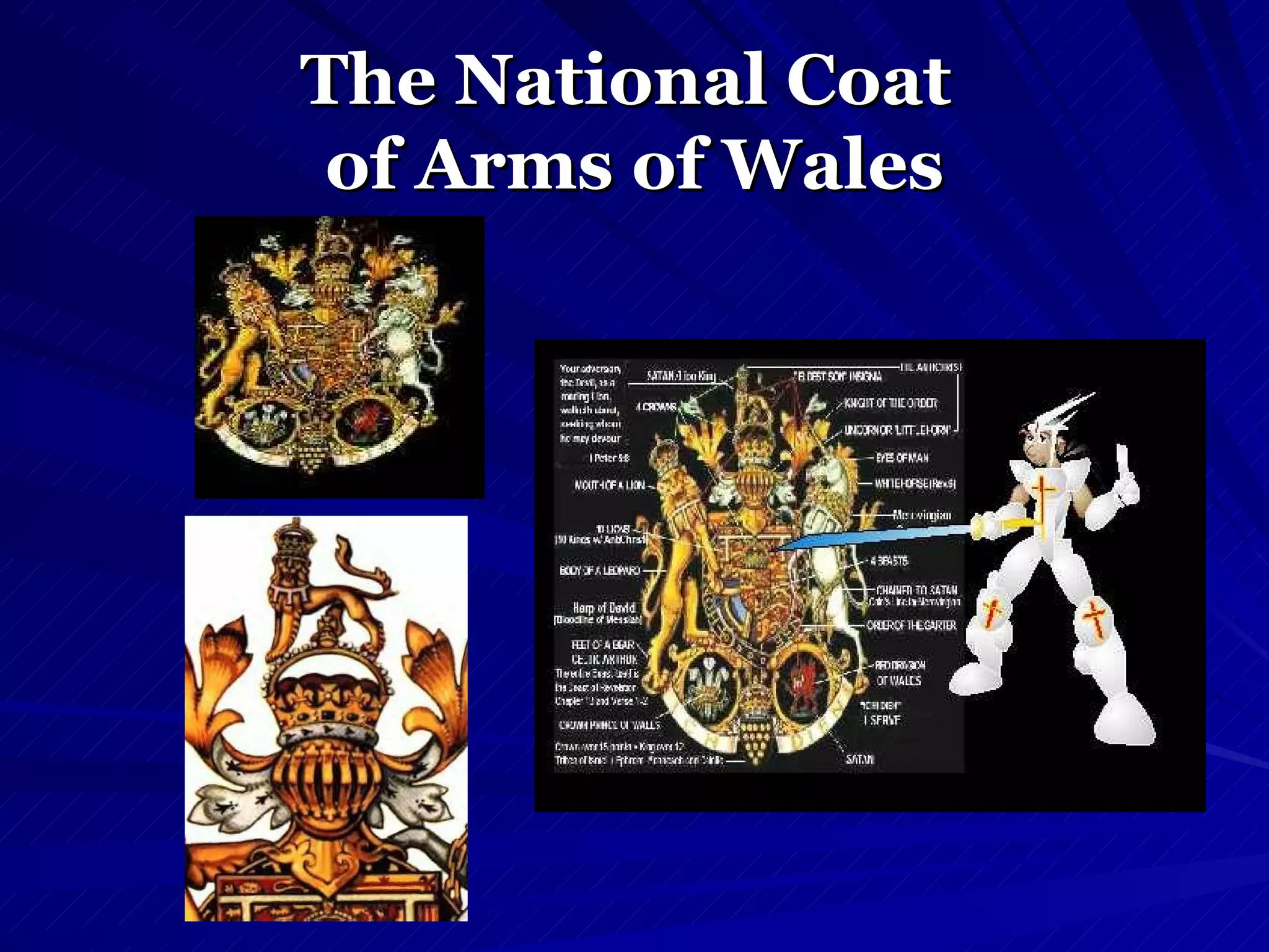 The National Coat  of Arms of Wales 