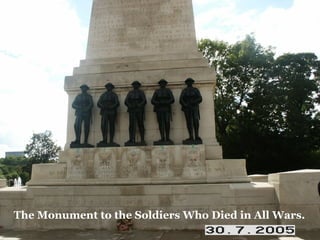 The Monument to the Soldiers Who Died in All Wars. 