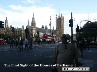 The First Sight of the Houses of Parliament 